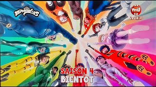 MIRACULOUS SEASON 4 EPISODE 24 PENALTEAM TRAILER  Traquemoiselle Caprikid Coq Courage  Ladybug [upl. by Alis]