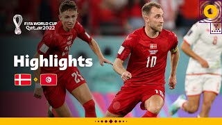 Eriksen returns in hardfought clash  Denmark v Tunisia highlights  FIFA World Cup Qatar 2022 [upl. by Ayit4]