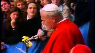 Pope John Paul II at the Basilica [upl. by Griffith]