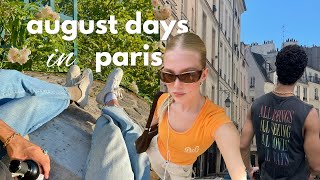 August days in Paris Vlog [upl. by Salocin860]