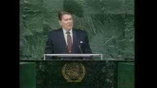 President Reagans Address to the United Nations September 26 1983 [upl. by Isola218]