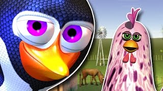 El Pingüino y la Gallina  La Granja de Zenón 3 [upl. by Rehposirhc]