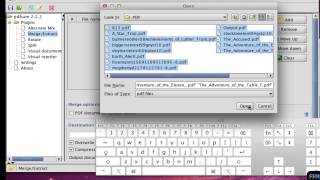 Combine PDF files amp Create Table of Contents Free on Mac [upl. by Anaehs516]