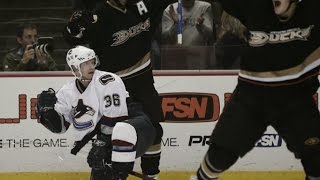 Scott Niedermayer Game 5 OT goal vs Vancouver Canucks 2007 [upl. by Amadeo376]