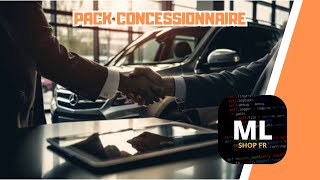 FiveM PACK JOB CONCESSIONNAIRE FRANCE AUTO Véhicules Mapping Job etc [upl. by Ahsiki]