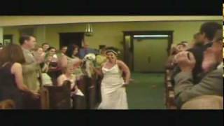 FUNNY Wedding starts with dancing down the aisle [upl. by Idelson]