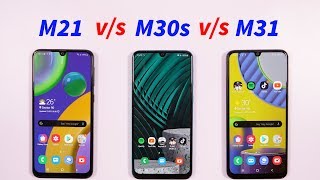 Samsung M21 vs M31 M30s FULL Comparison Camera Test  Gaming  Battery Hindi [upl. by Sielen]