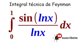 Integral Usando la Técnica de Feynman [upl. by Ardnoyek]