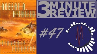 3 Minute Review 47 Starship Troopers by Robert Heinlein [upl. by Gearhart542]