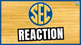 SEC Basketball Reaction Purdue Defeats Tennessee In Elite 8 [upl. by Yrian]