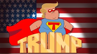 TRUMP animated 2024  Parody of Shawn Mendes quotStitchesquot  Rucka Rucka Ali [upl. by Mazman484]