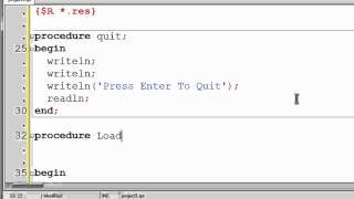 Free Pascal Program Tutorial 29  On The Record  Lazarus [upl. by Ellon644]