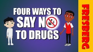 Learn how to say no to drugs A video for kids during Red Ribbon Week Elementary School [upl. by Haorbed]