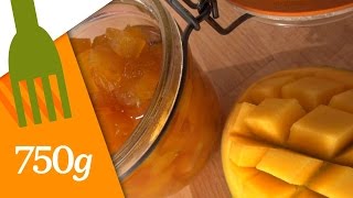 Recette de Chutney de mangue  750g [upl. by Downe]