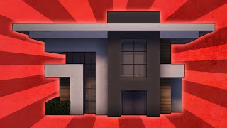 Minecraft How To Build A Small Modern House Tutorial 7 [upl. by Nazar]