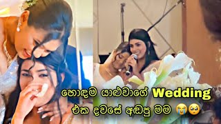 හොඳම යාළුවාගේ Wedding එකේ අඬපු මම 😭 My best Friends’s Wedding  Family Vlog [upl. by Irap]