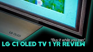 LG C1 OLED TV  Year One Review  Buy it While You Can [upl. by Ennairoc]