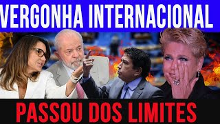 LULA VAI PARA FORA DO BRASIL E VIRA VERGONHA INTERNACIONAL SERIA COMICO SE NÃO FOSSE TÃO TRAGICO [upl. by Wester]