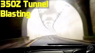 Nissan 350Z Straight Pipe Tunnel Loud Exhaust [upl. by Nosnej335]