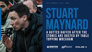 Im very PROUD of our football club  Stuart speaks after Wrexham defeat [upl. by Cote]