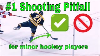 1 Shooting Pitfall for Minor Hockey Players [upl. by Broida677]