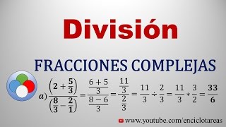 División de Fracciones Complejas  Ejemplo No1 [upl. by Aydidey]