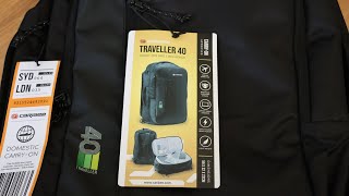 Caribee Traveller 40  Carry  On Bag  Backpack  Review [upl. by Bowra]