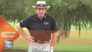 Control Your Iron Trajectory  Golf Lessons with David Leadbetter [upl. by Isac]