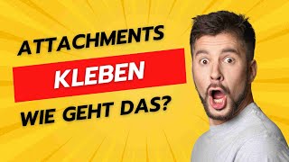 Attachments kleben wie macht der Kieferorthopäde das [upl. by Varion2]