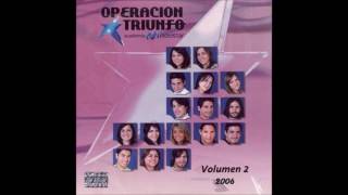 Sobreviviendo En vivo Operación Triunfo 2006 Vol 2 [upl. by Namron]