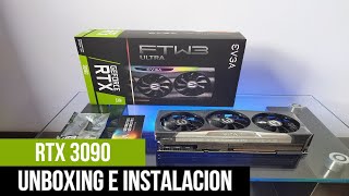 ¿Cómo Instalar tu Tarjeta de Video Correctamente  Unboxing e Instalación RTX 3090 [upl. by Corabelle]