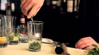 How to properly muddle for cocktails  DrinkSkool Bar Techniques [upl. by Lala]