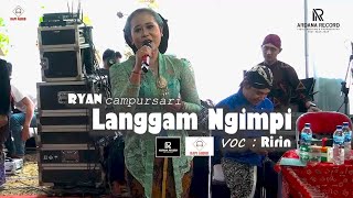 LANGGAM NGIMPI  RIRIN [upl. by Etennaej]