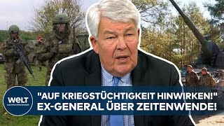 DEUTSCHLAND BundeswehrSondervermögen quotNur ein erster Schrittquot General aD über Zeitenwende [upl. by Lerim16]