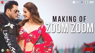 Radhe Making Of Zoom Zoom  Salman Khan Disha Patani  Ash Iulia V  Sajid Wajid  Kunaal V [upl. by Domph]