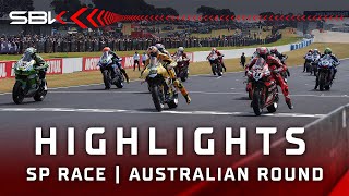 FULL HIGHLIGHTS Superpole Race at Phillip Island 💪  2024 AustralianWorldSBK 🇦🇺 [upl. by Lunnete]