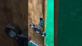 Simple idea with automatic gate latch lock  mechanism lock  DIY  sliding gate  New style [upl. by Cannell194]