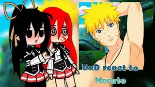 🍥High School DxD react to Naruto 🍥\\ Part 1 [upl. by Filippo]