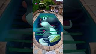 Black Yoshi Huge Swimming Pool [upl. by Elvie31]