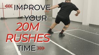 Improve your 20m Rushes in 2 Minutes  Canadian Armed Forces Fitness  FORCE EVALUATION [upl. by Radcliffe]