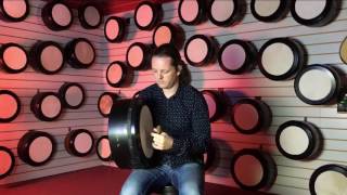 16quot Deep Rim Tunable Bodhrán [upl. by Iluj]