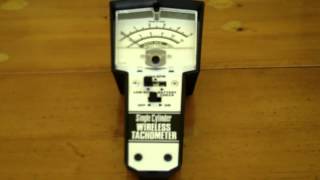 Dixson Model 1082 Wireless Tachometer for small engines [upl. by Saltzman]