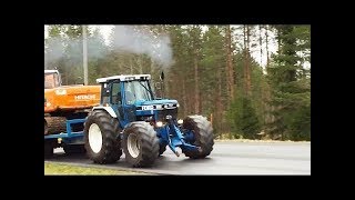 Awesome Tractors Acceleration and Sound [upl. by Repard]