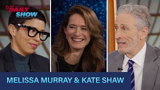 Melissa Murray amp Kate Shaw  “Strict Scrutiny” amp Trump’s Fight for Immunity  The Daily Show [upl. by Inez540]