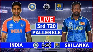 India vs Sri Lanka 3rd T20 Live  IND vs SL 3rd T20 Live Scores amp Commentary [upl. by Terrene]