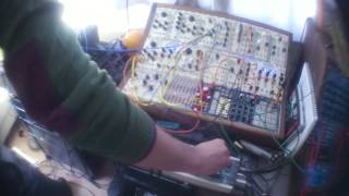 technosaurus microcon B makenoise rené mutable instrument clouds  eurorack modular synth [upl. by Aiderfla]