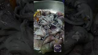 Adobong Pusit Sa Gata filipinofood cookingshorts food recipe cooking easyrecipe delicious [upl. by Abba735]