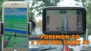 Pokemon GO with my TomTom Start 52 PokemonGO TomTom [upl. by Ltihcox308]