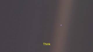 Carl Sagan  Pale blue dot Best version  High Quality  Subtitles [upl. by Ettelracs42]