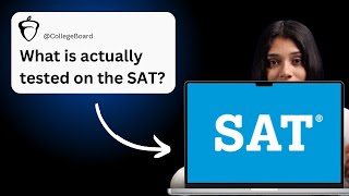 What is actually tested on the SAT [upl. by Leahciam]